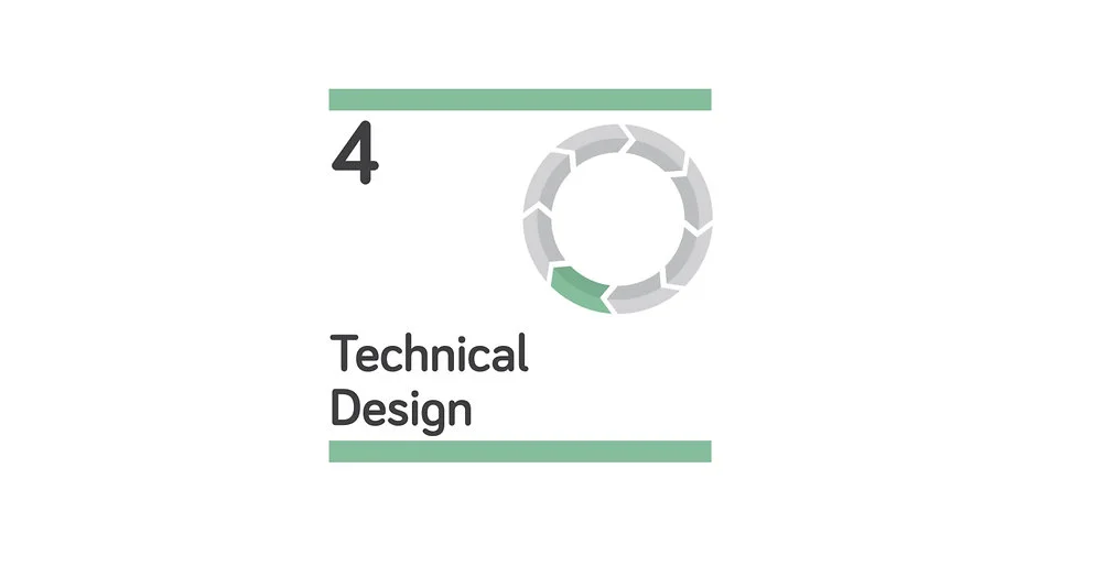 RIBA Stage 4 technical design graphic