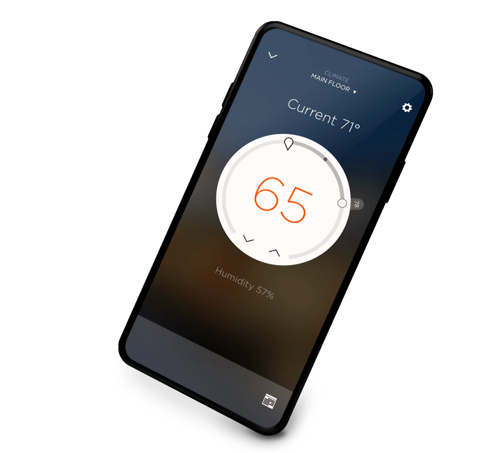 Smart HVAC control interface
