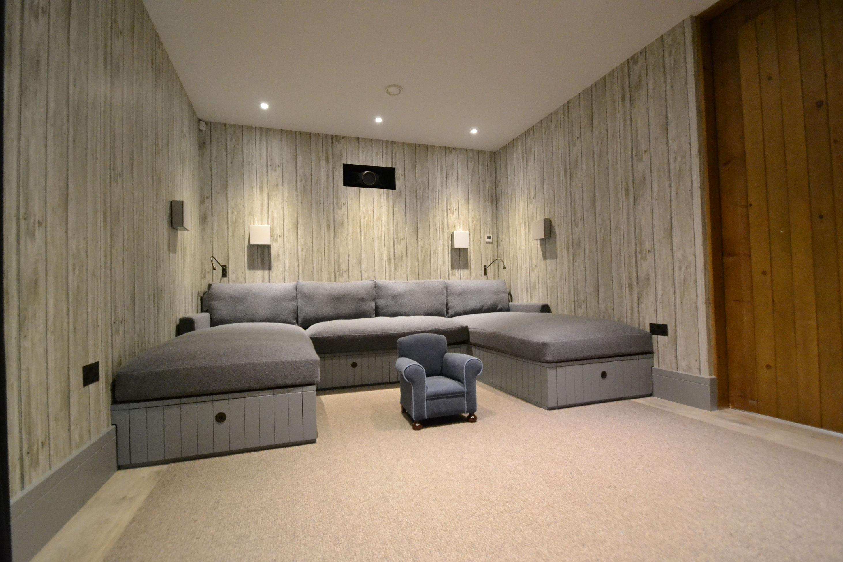 Town House 4K Laser Cinema Room | Project | London Electricals Ltd
