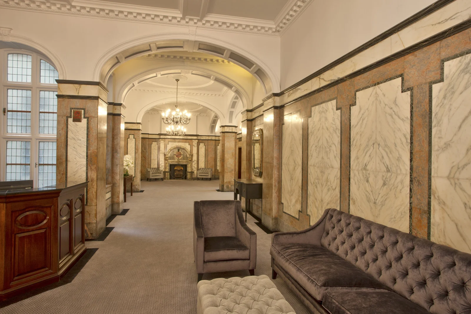 Welbeck House entrance hall
