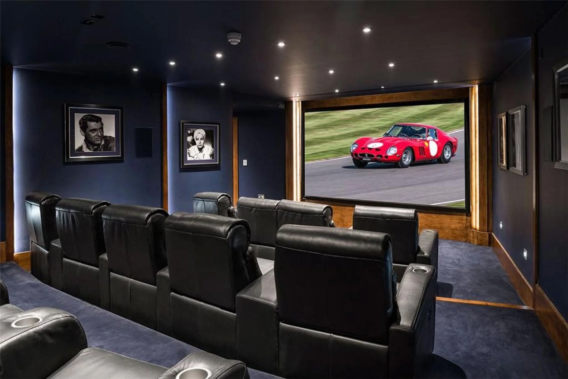 Woodrow Mansion Cinema Room