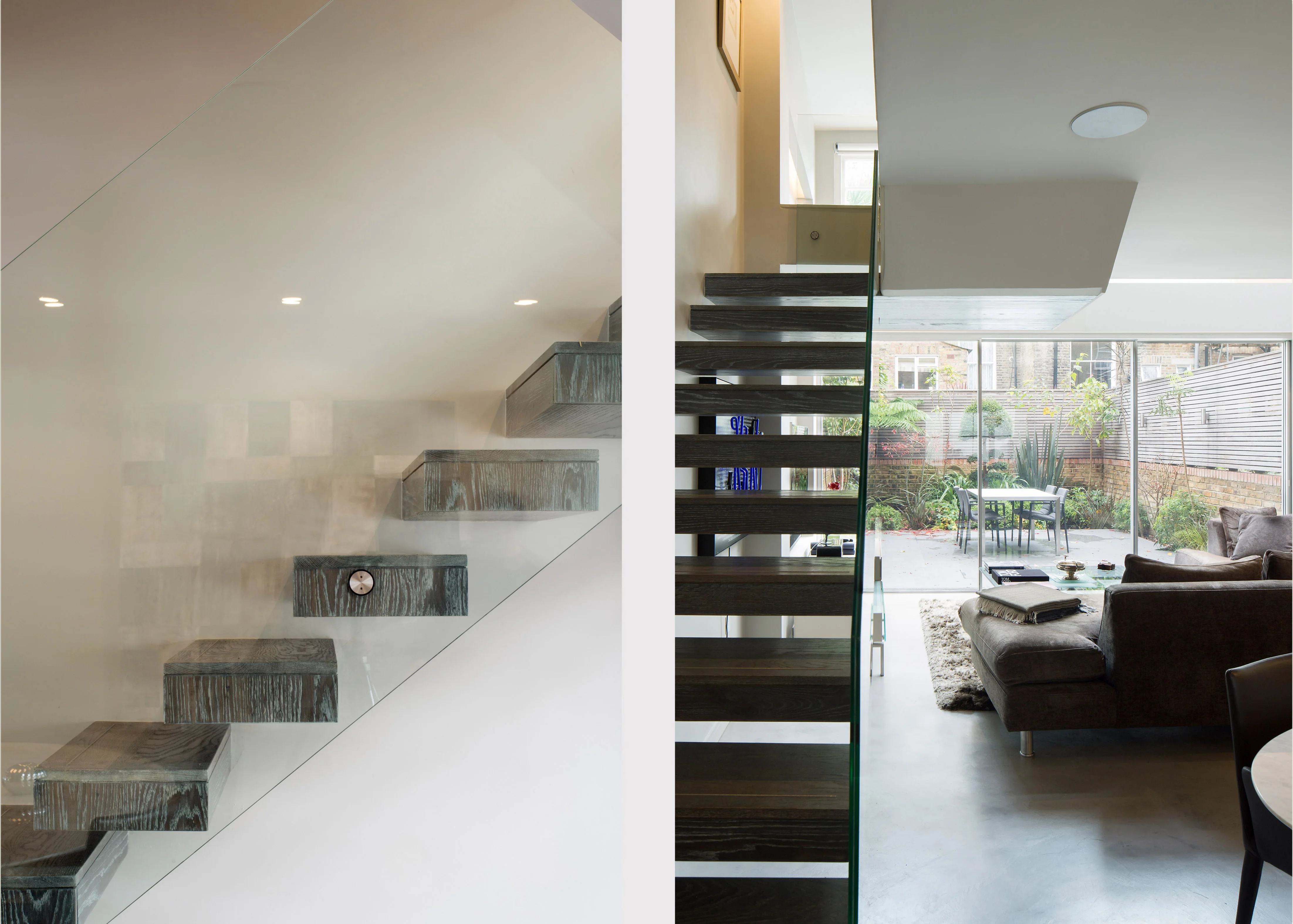 Devonia Road Stair Case Rako Lights