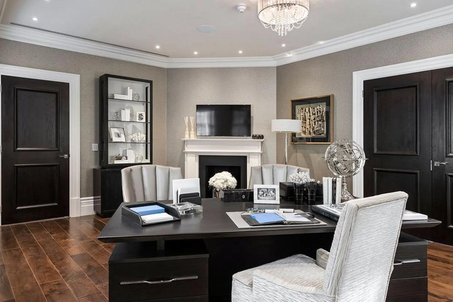 Woodrow Mansion Ground fLoor Study