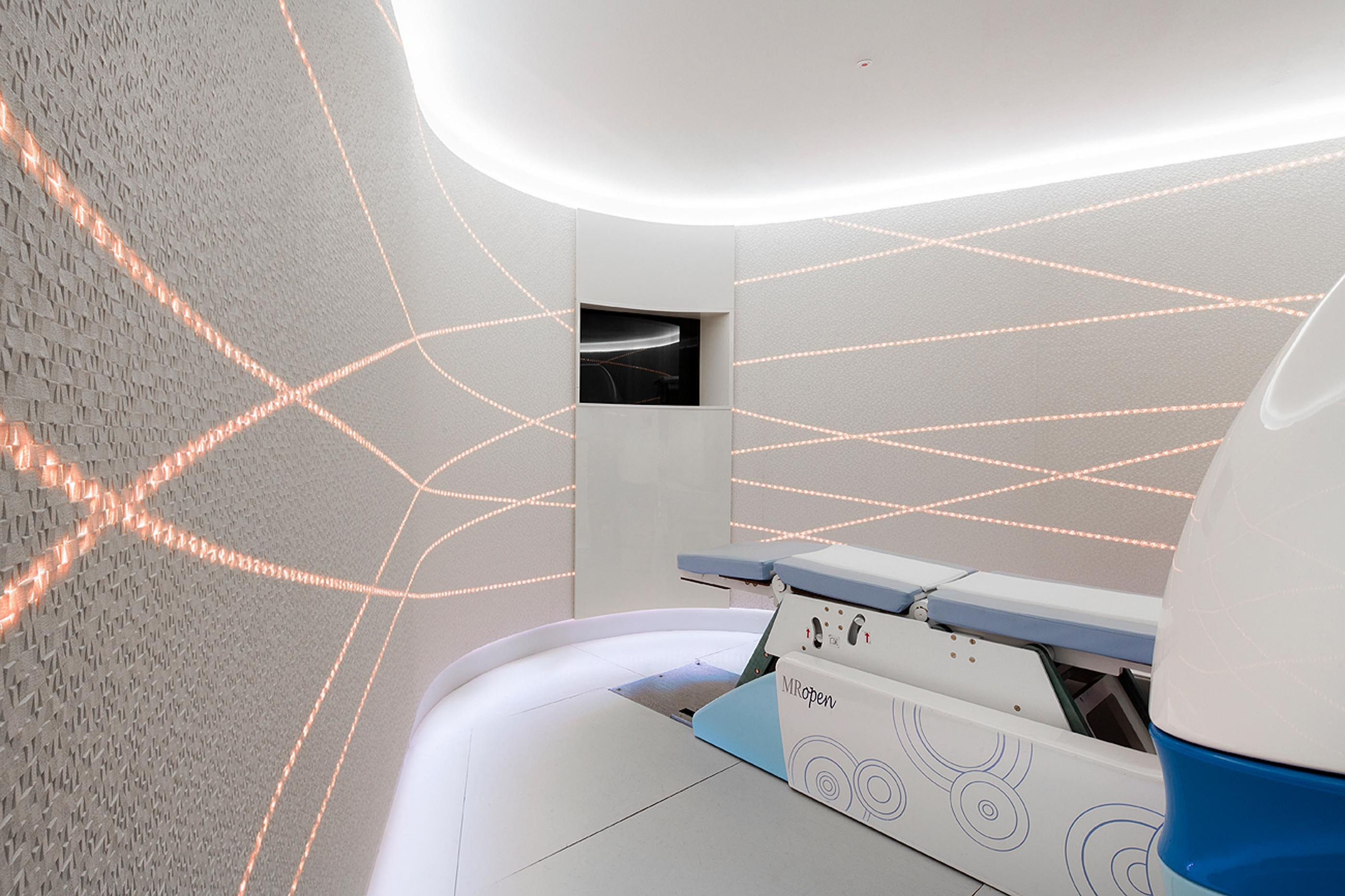 Harley Street commercial interior with Rako lighting control