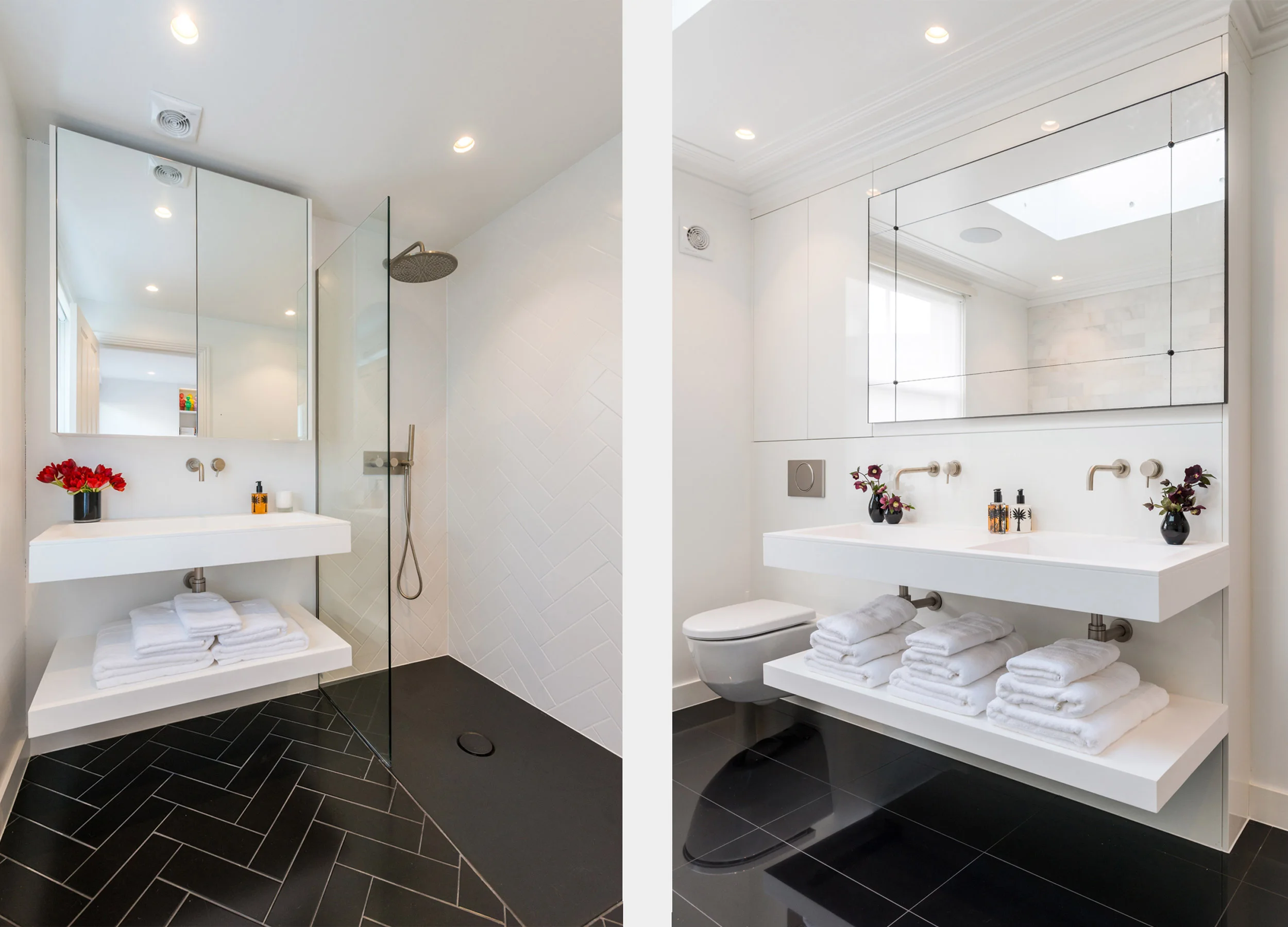 Lutron HomeWorks QS Bathroom