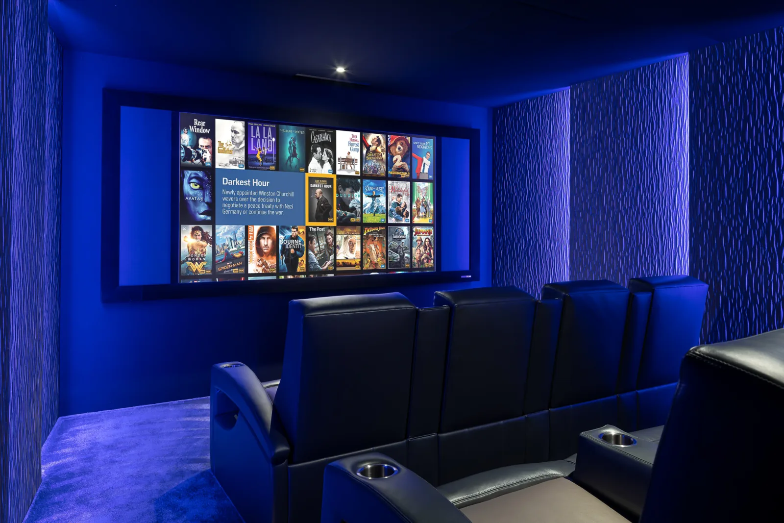 Media rooms & private cinemas